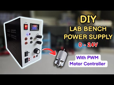 How to make Variable Power Supply | DIY Lab Bench Power Supply | Step-By-Step