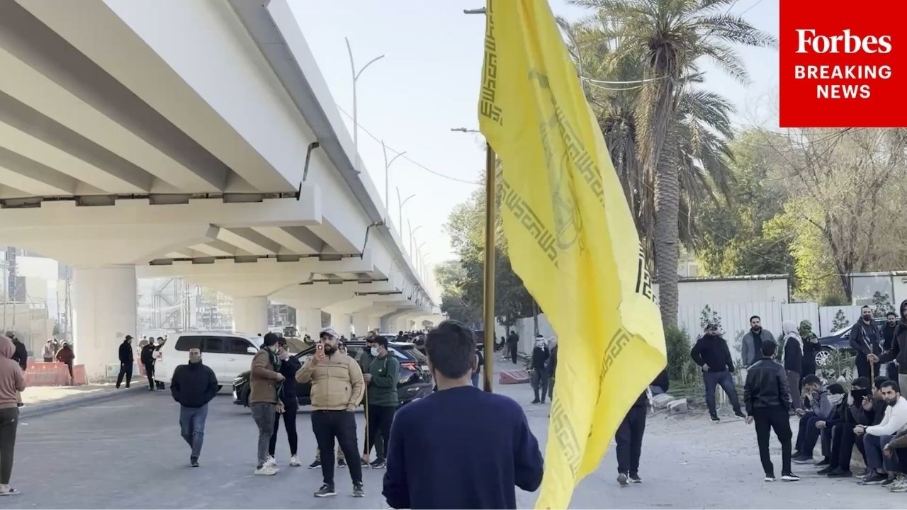 Video | Protests Erupt Across Baghdad After U.S.-Israeli Strikes Kill Iranian Supreme Leader Khamenei