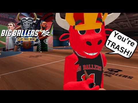 Pro Level Trash Talker Apologized after this 1v1! Big Ballers VR (VR Basketball)
