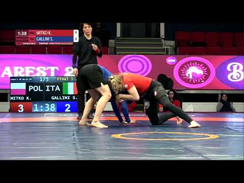 GOLD Women's GP No-Gi - 64 kg: K. MITKO (POL) v. S. GALLINI (ITA)