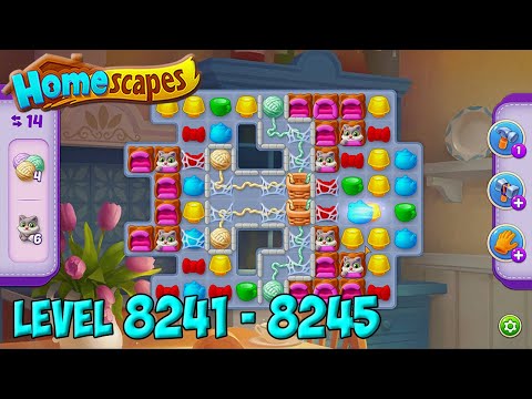 Homescapes level 8241 8242 8243 8244 8245 🏡 Playrix HD
