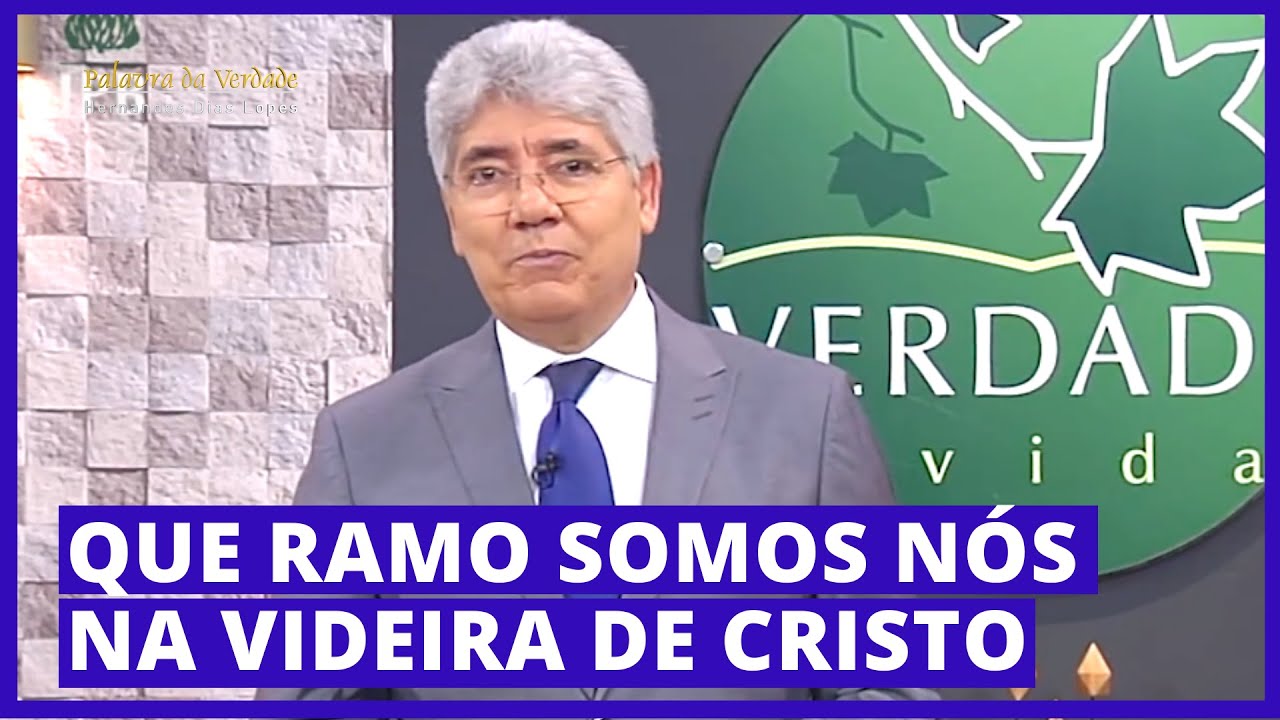 QUE RAMO SOMOS NÓS NA VIDEIRA DE CRISTO - Hernandes Dias Lopes