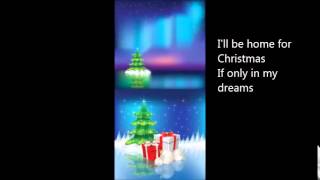 I&#39;ll be home for Christmas with lyrics (Carpenters)