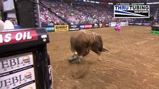 WRECK: Mike Lee stepped on by Oklahoma Bell (PBR)