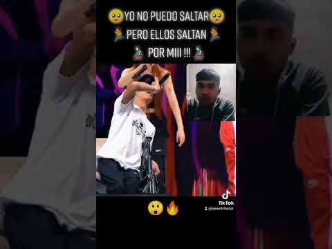 Yo no puedo saltar pero ellos saltan por mi !!! 🥺❤️🔥👨🏻‍🦽