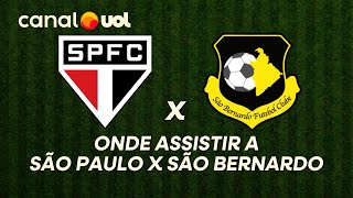 SÃO PAULO X SÃO BERNARDO: ONDE ASSISTIR À TRANSMISSÃO AO VIVO DO JOGO E HORÁRIO PELO PAULISTÃO