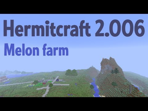 Melon farm with IamSp00n, KingHappy, & Venom #Hermitcraft 2.006