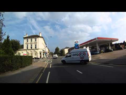 YG60 LLU - DPD Delivery - Pulls out, throws egg at oncoming car