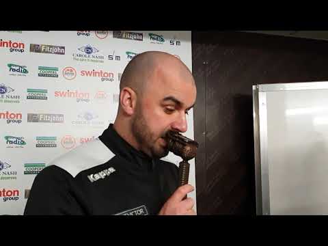 Interview Ryan Austin post Hyde United Integro Sports Cup