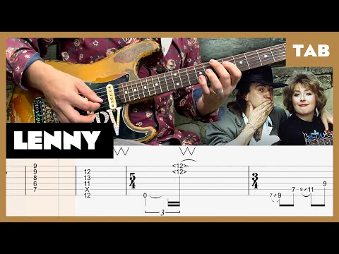 Stevie Ray Vaughan - Lenny - Guitar Tab | Lesson | Cover | Tutorial | Xvive a58