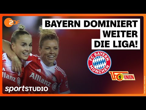 FC Bayern München  – 1. FC Union Berlin | Frauen-Bundesliga, 10. Spieltag 2025/26 | sportstudio
