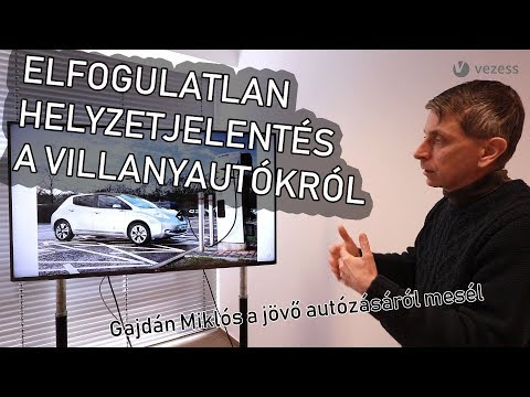 (NEM CSAK) A VILLANYAUTÓKÉ A JÖVŐ - Vezess TV/Gajdán Miklós