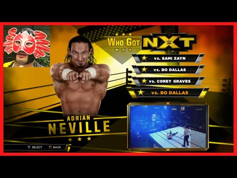 WWE 2K15 Who Got nXt Adrian Neville - All Objectives Completed