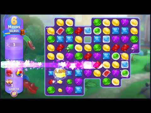 Wonka's World of Candy Level 44 - NO BOOSTERS + FULL STORY 🍫 | SKILLGAMING ✔️