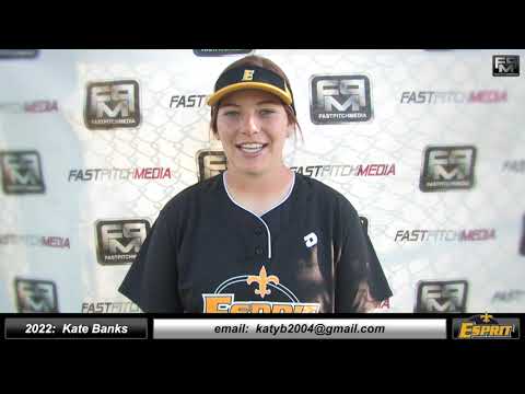 2022 Kate Banks Pitcher and First Base Softball Skills Video - Esprit Fastpitch