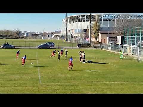 Steaua vs UTA Arad. Free kick. Liga de tineret U19. 24.11.2024 ⚽ 🇷🇴