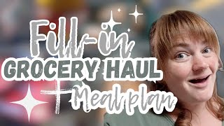 *New*Family of 6 Grocery Haul and Meal Plan; Walmart, Martin