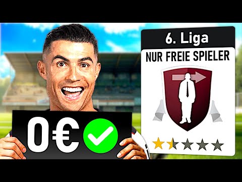 Nur durch FREIE SPIELER aus der 6. Liga an die WELTSPITZE!! 🆓🚀