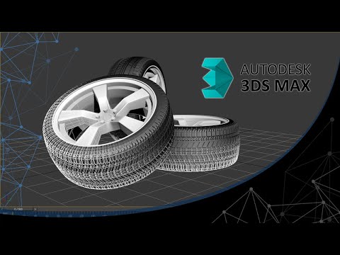 3Ds Max Tutorial - Car Tires Modeling