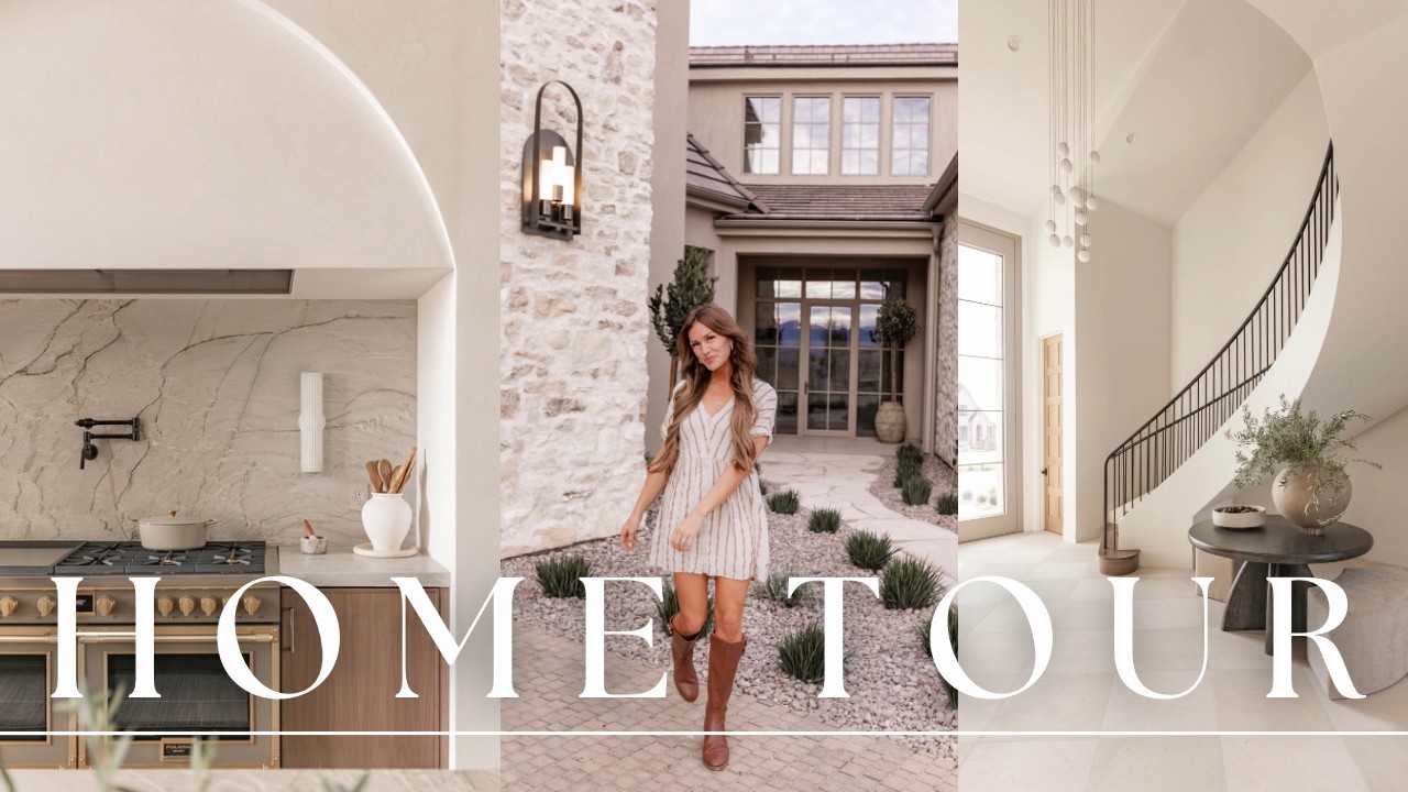 Dream Home FULL TOUR! | Luxury Mediterranean Modern Estate • RL Wyman x Design Loves Detail