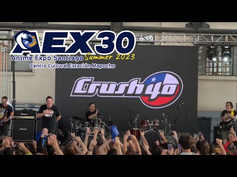 Crush40 - Johnny Gioeli at Anime Expo Santiago, Chile 2023 [Full Show]