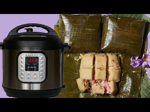 BÁNH CHƯNG Instant Pot (IP pot) | Square sticky rice cake (banh chung) | Ncuav Nplaum Nyajlaj