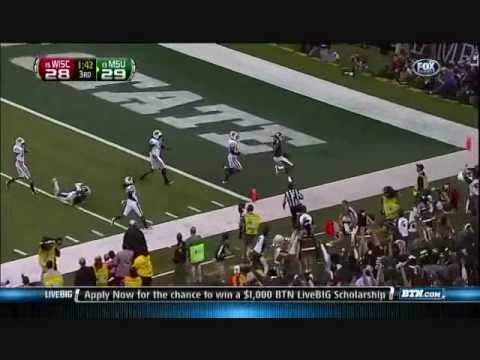 MSU vs Wisconsin B1G Championship Highlights.wmv