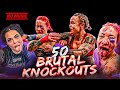 Top 50 Most Brutal Women S Knockouts MMA Kickboxing Boxing