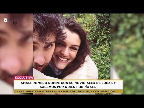 Amaia rompe con su novio Un testigo le pilla besándose con una conocida actriz