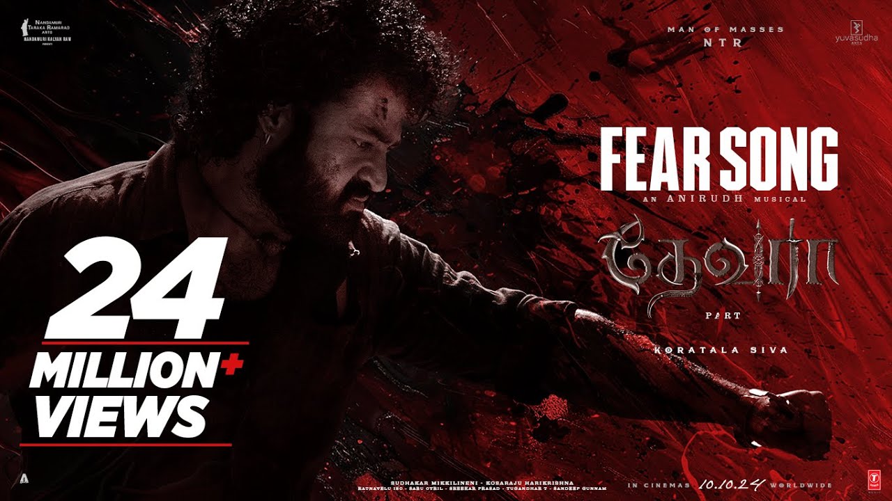 Fear Song Lyrics | Devara Part | Anirudh Ravichander, Chorus
