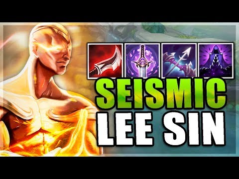 MAX LETHALITY LEE SIN IS SEISMIC (LEE SIN BUILD CHALLENGE) - League of Legends
