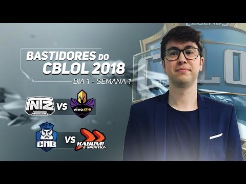 THE NEW CBLOL 2018 STUDIO - Behind the Scenes CBLOL 2018 - Week 01, Day 01.