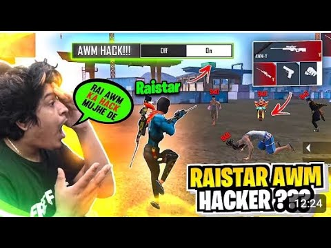 Raistar First Time AWM GamePlay 1 vs 3 Hacker Exposed In Free Fire
