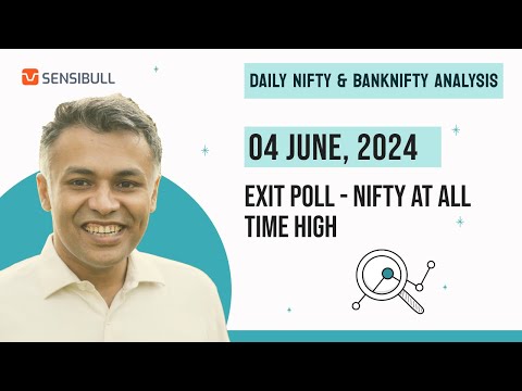 NIFTY and BANKNIFTY Analysis for tomorrow 4 Jun