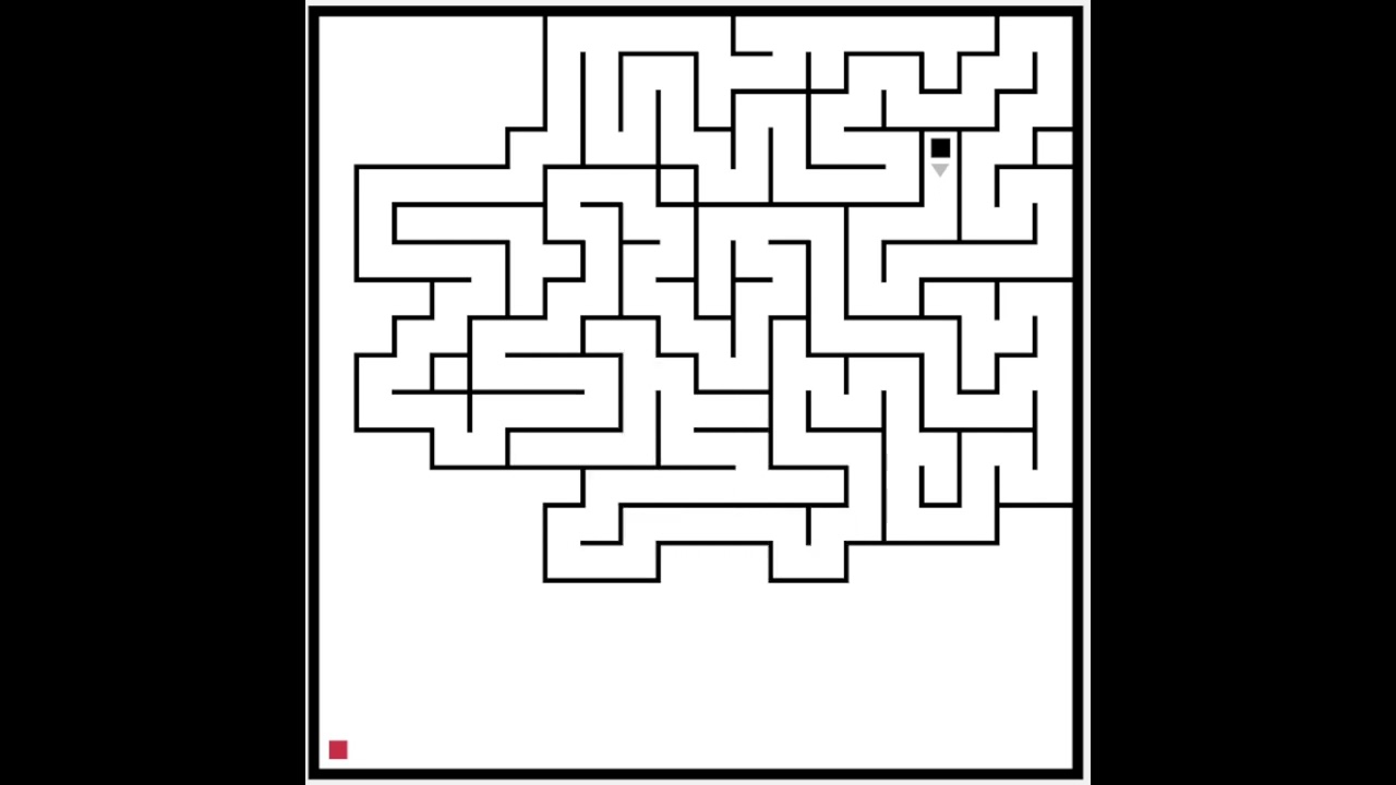 Maze Generation - Depth First Search Algorithm