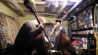 Damon Smith, Nicolas Letman-Burtinovic bass duo,  Downtown Music Gallery NYC 10/23/16