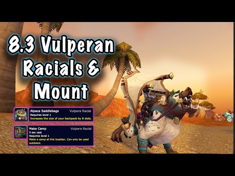 Jessiehealz - Vulperan Racial Abilities & Mount