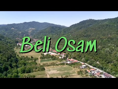 Beli Osam drone footage Lovech district Bulgaria