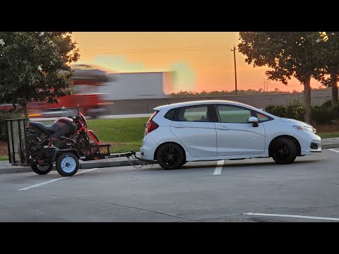 Pulling a trailer with a Honda Fit (Gk5)