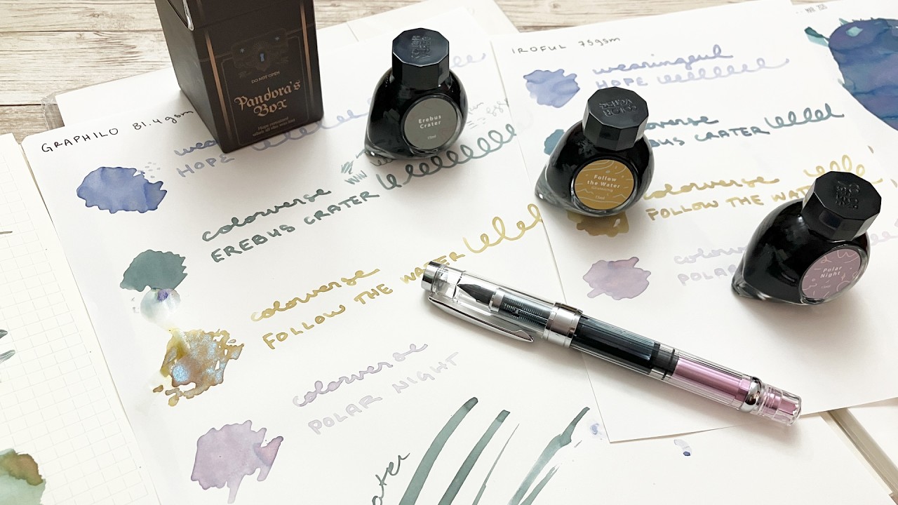 Wearingeul Hope and Top 3 Colorverse Colorvent Calendar 2025 Inks