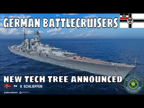 New Ships German Battlecruisers Tech Tree World of Warships Wows News