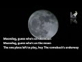 Moondog with lyrics by Prefab Sprout