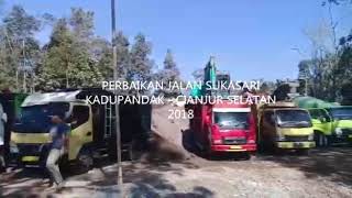 preview picture of video ''Pembangunan Jalan Desa Sukasari Kadupandak Cianjur Selatan''