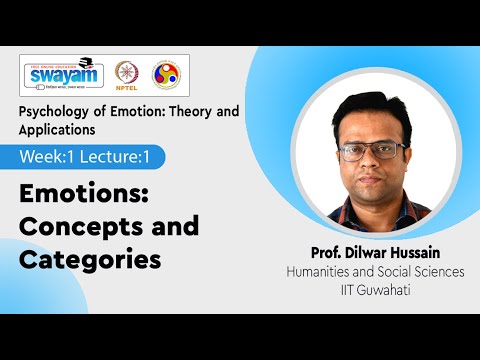 Psychology of Emotion Theory and Applications Introduction Video
