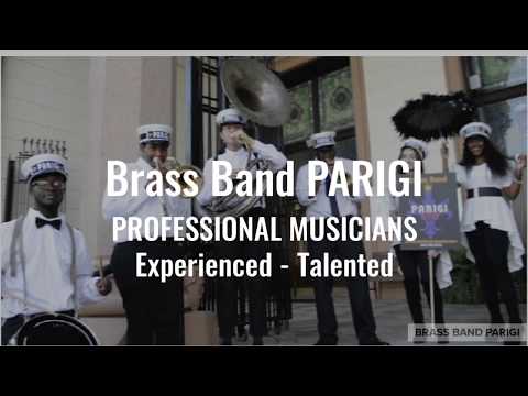 Brass Band PARIGI  New Orleans Funeral Brass Band and Music