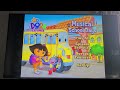 Dora The Explorer Musical School Days 2007 Dvd Menu Walk Through