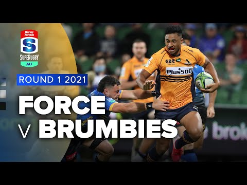 Super Rugby AU | Force v Brumbies - Rd 1 Highlights