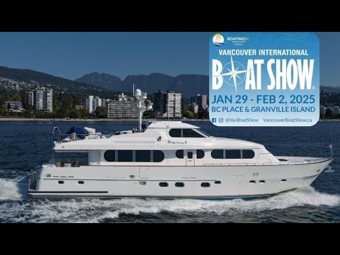 First Look at This INCREDIBLE Grand Harbour 80 at Vancouver Boat Show! 🚤🔥