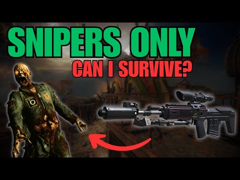 Snipers Only, BO2 Zombies - DIE RISE IS SO BAD