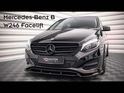 Thumbnail for Mercedes-Benz B W246 Facelift | Maxton Design Splitter Set | Presentation #184 by Mercedes-Benz, Car, Vehicle